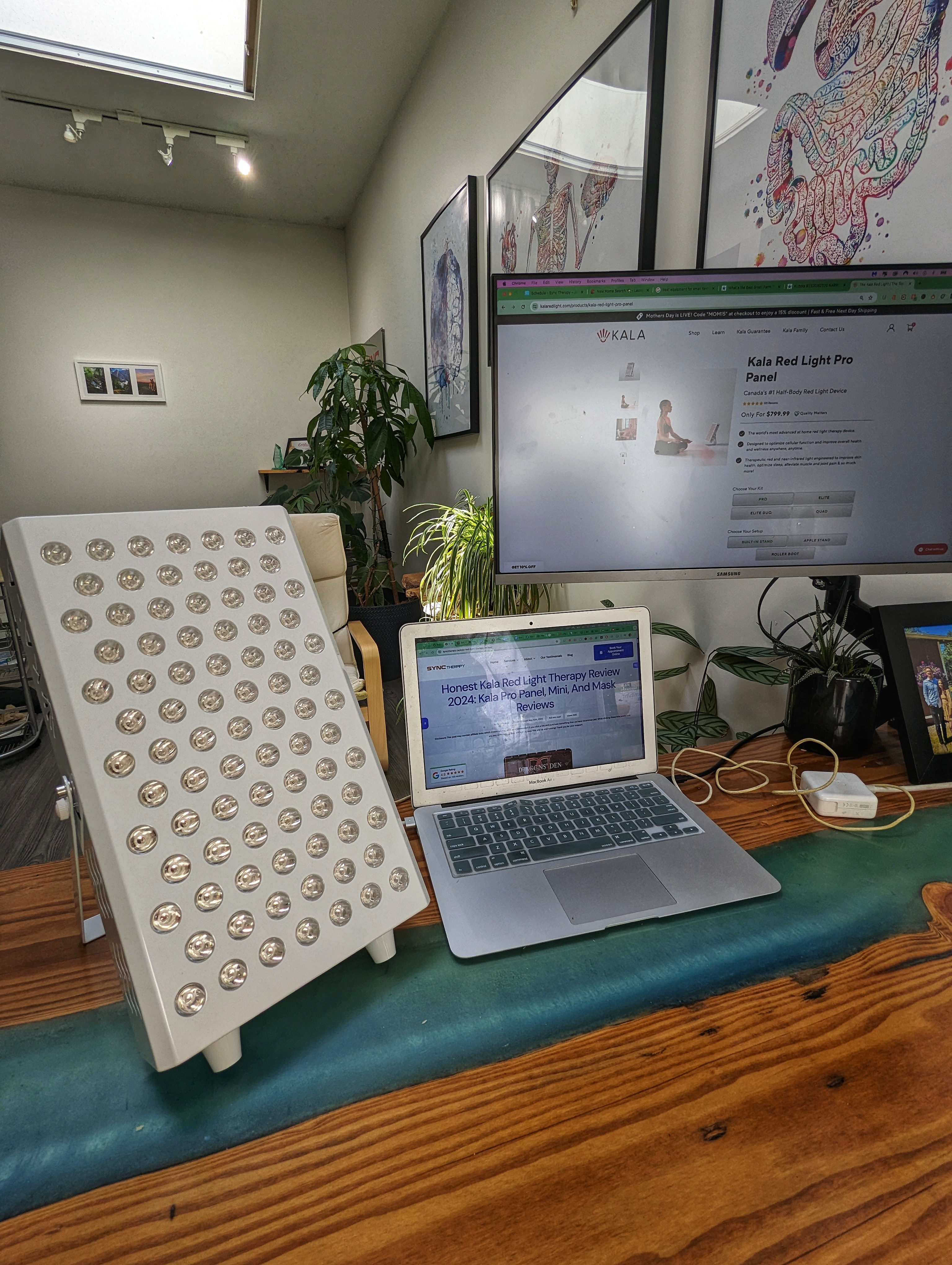 Mounting and using the Kala Pro Panel at home